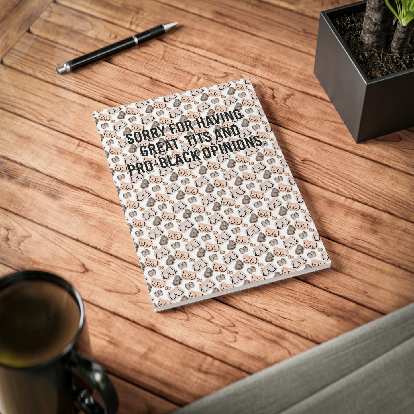 Sorry For Having Great Tits: Softcover Notebook, A5