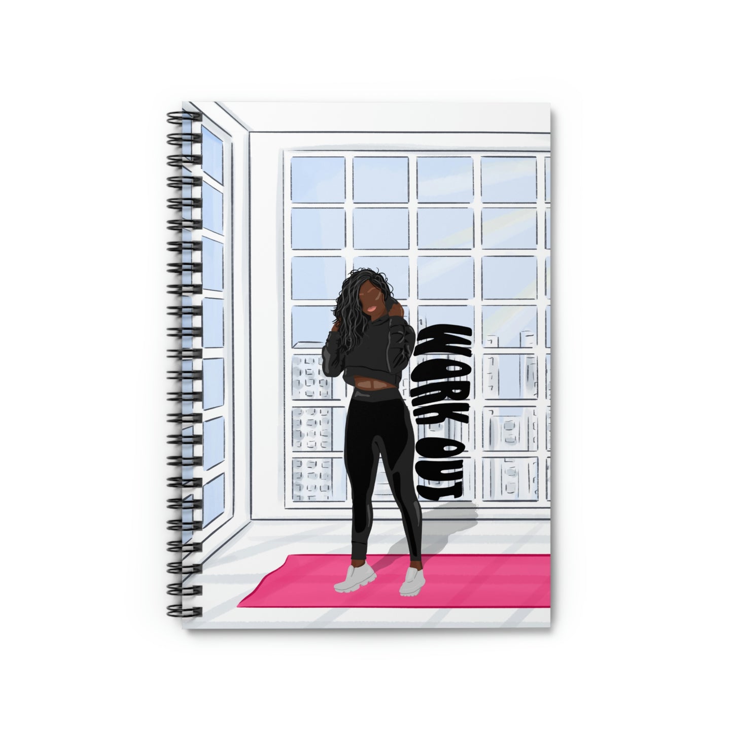 Workout: Spiral Notebook - Ruled Line