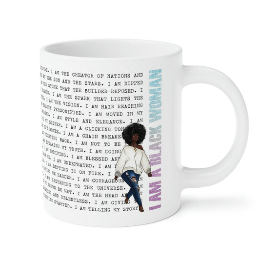 I Am A Black Woman: Ceramic Mugs (11oz\15oz\20oz)