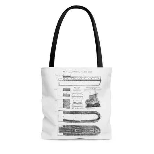 Slave ship: Tote Bag