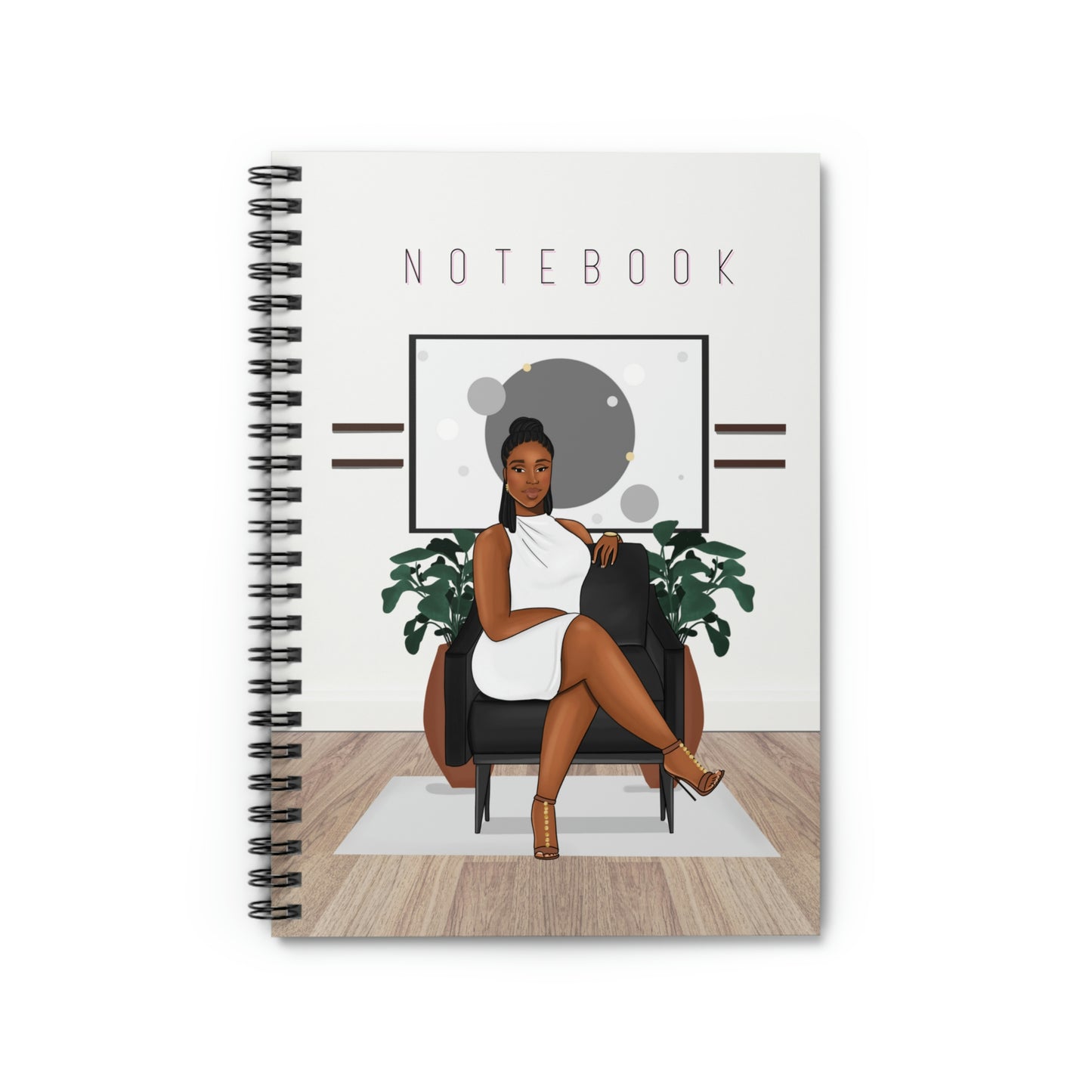 Power Pose: Spiral Notebook - Ruled Line