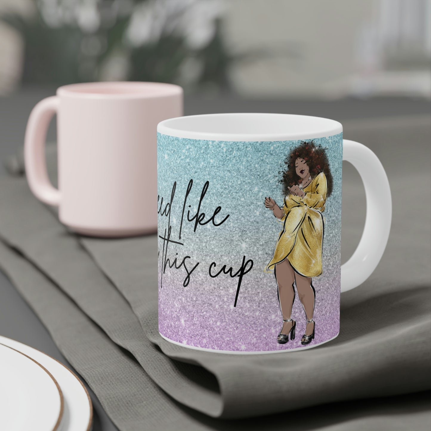 Two shot in this cup: Ceramic Mug (11oz\15oz\20oz)