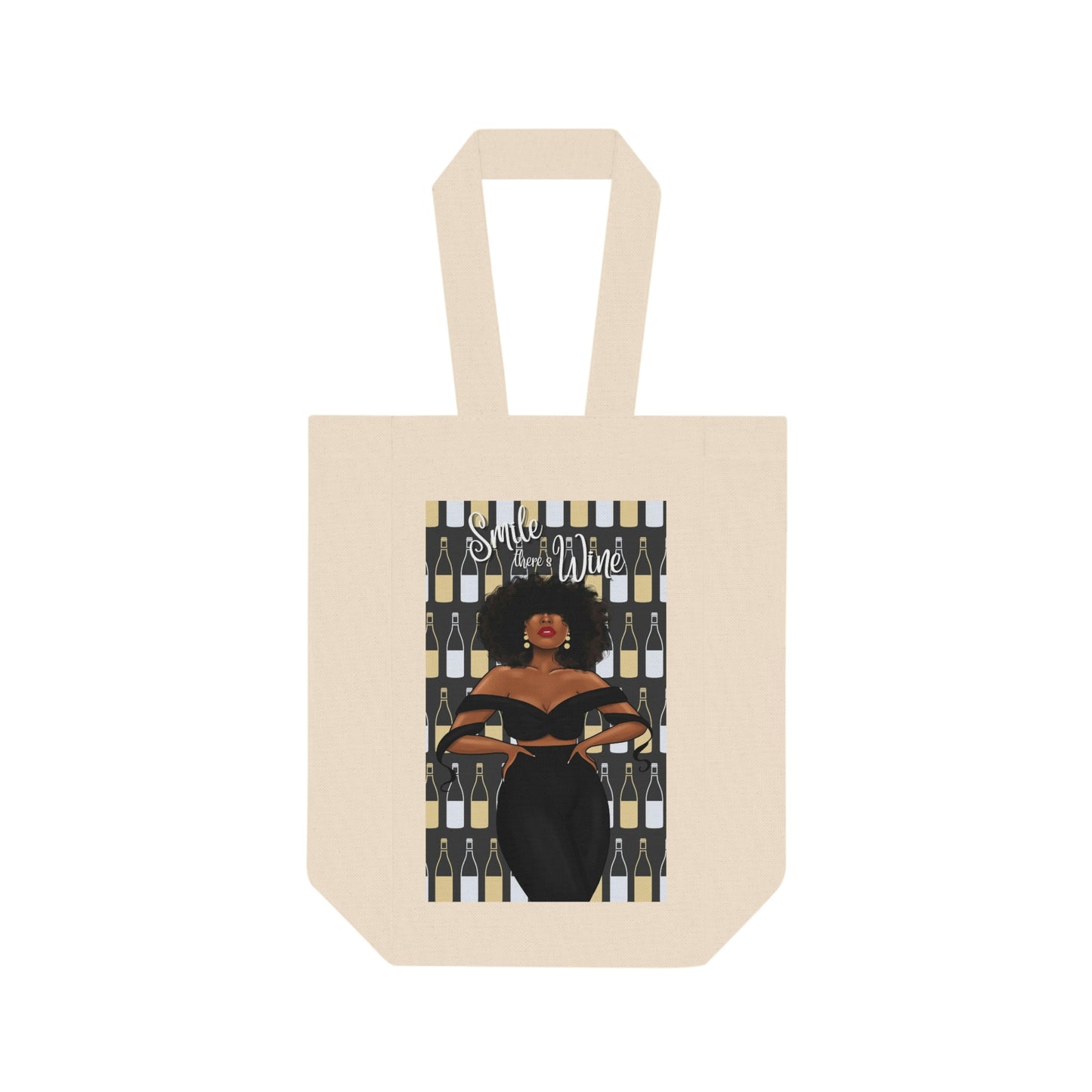 Double Wine Tote Bag