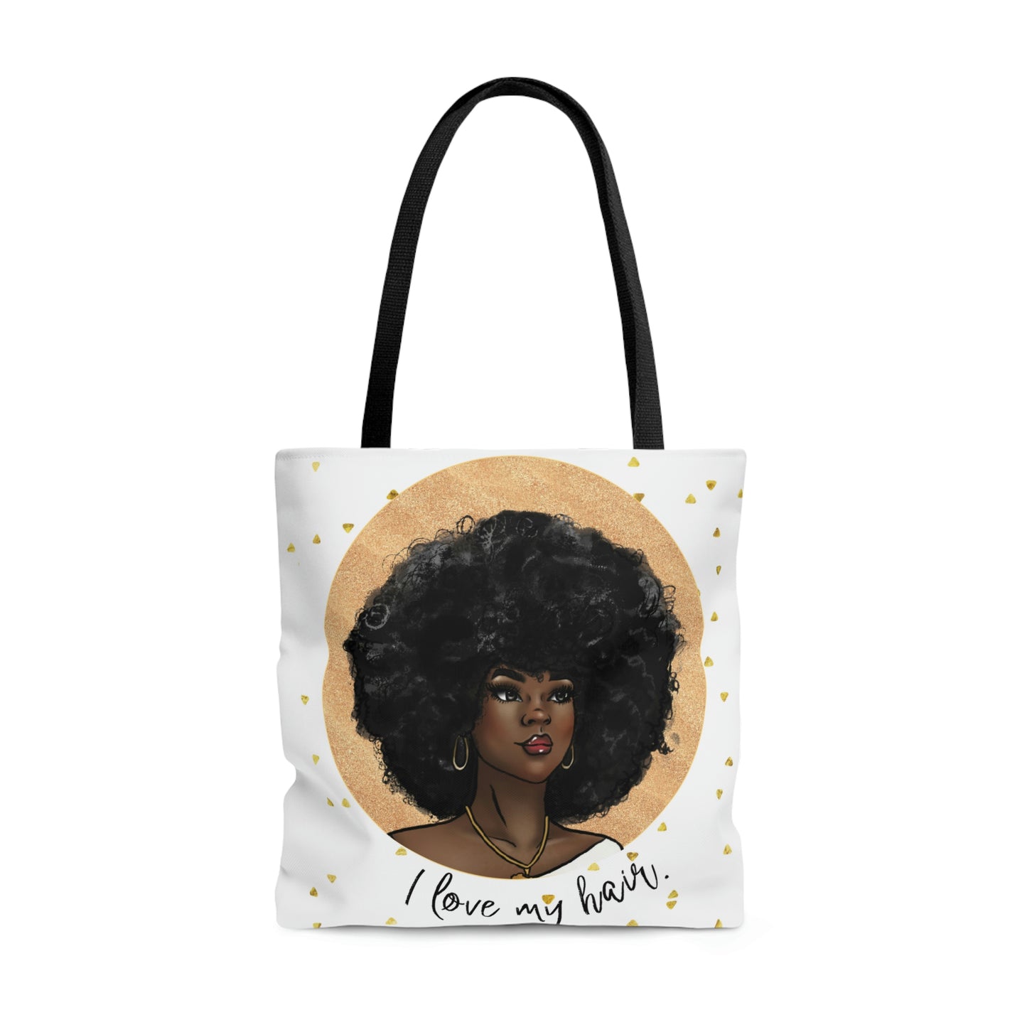 I Love My Hair: Tote Bag