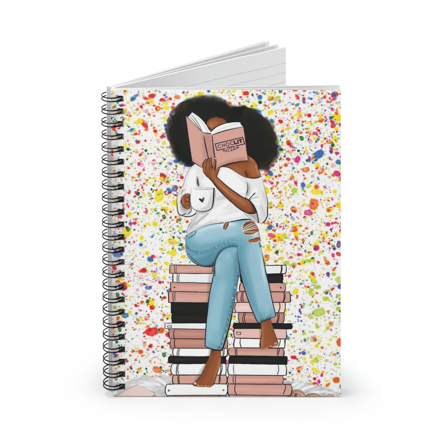 CHOCOLIT: Spiral Notebook - Ruled Line