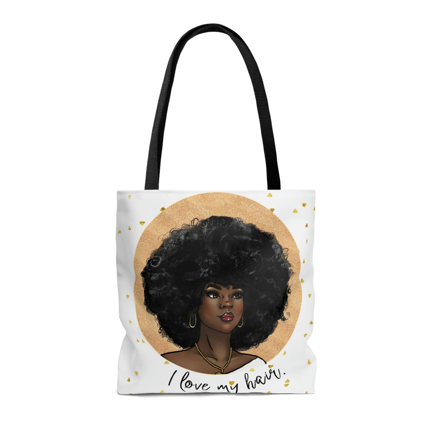 I Love My Hair: Tote Bag