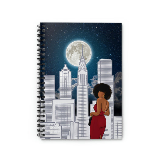 Big City Nights: Spiral Notebook - Ruled Line